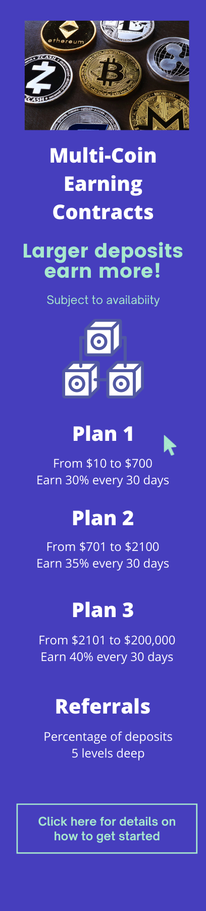 Multicoin Earning Contracts.